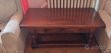 tavolino in legno massello 