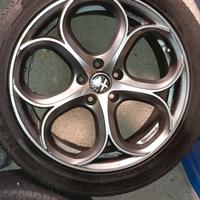 cerchi il lega 18" e gomme