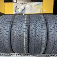 4 Gomme 225/45R18 Pirelli invernali RFT 85%residui