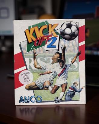 vintage soccer videogame KICK OFF 2 - ATARI ST Pal