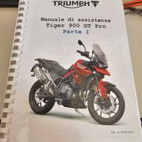 Manuale di officina Tiger 900 GT PRO Stampato ITA