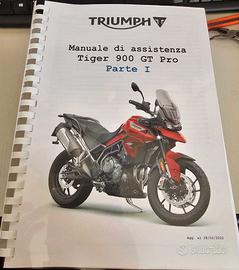 Manuale di officina Tiger 900 GT PRO Stampato ITA