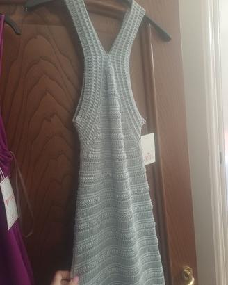 vestito argento
