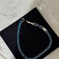 Bracciale tennis acciaio inossidabile