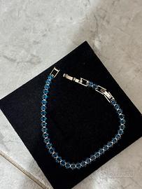 Bracciale tennis acciaio inossidabile