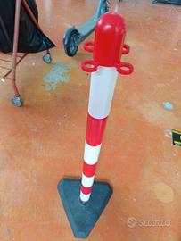 6 paletti bianco rosso