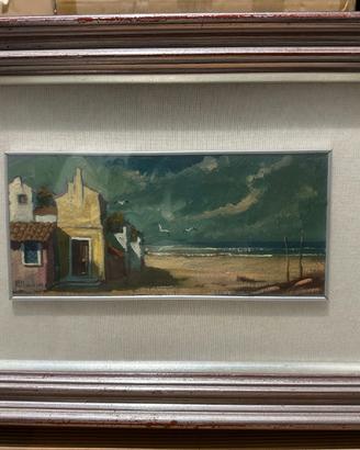 Antonio Marchese – Paesaggio marino panoramico