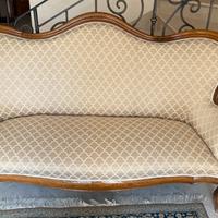 Divano liberty 3 posti color noce