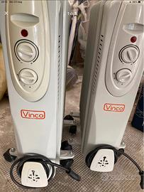 Due termosifoni portatili Vinco