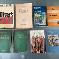 Libri antichi, diversi titoli, lotto di 8 libri