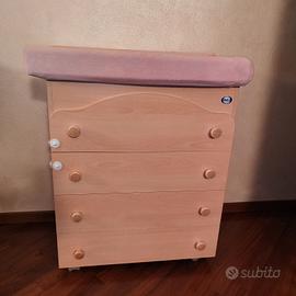 Fasciatoio e lettino PALI (disponibile da maggio)