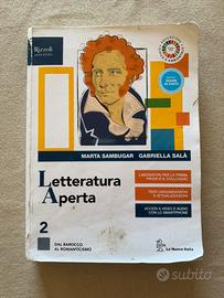 Letteratura Aperta 2 - libro di italiano scuola