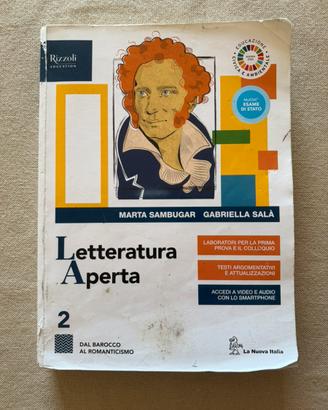 Letteratura Aperta 2 - libro di italiano scuola