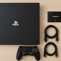 🎮 PS4 PRO con SSD Samsung EVO 1TB – Pari al nuovo