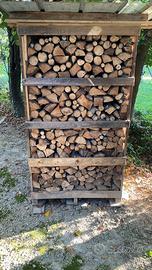 Legna secca in bancale