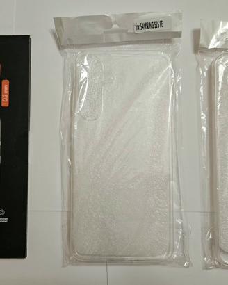 Pellicola in vetro temperato + 2 custodia ultrasl