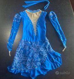 Pattinaggio srtistico vedtito solo dance 10 anni