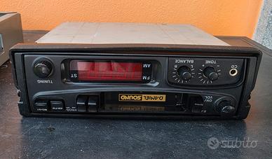 Autoradio Vintage DANIEL SOUND anni 80 con scatola