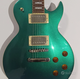 Chitarra elettrica Cort CR200 Flip Blue