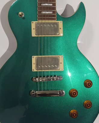 Chitarra elettrica Cort CR200 Flip Blue