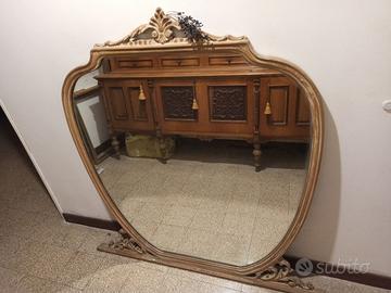 Specchiera stile settecento in legno