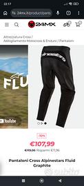 pantaloni cross enduro alpinestar 