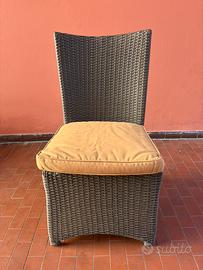 Set 4 sedie originali Greenwood nuove