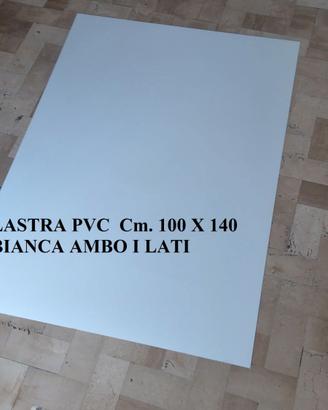 Lastre in PVC bianco