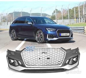 PARAURTI ANTERIORE AUDI A4 B9 15-19 RS4 PDC ARGENT
