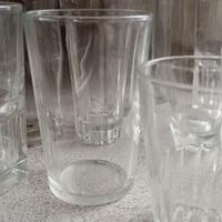 Set Bicchieri acqua e liquore vintage da bar