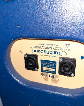 coppia turbosound TM1-102 e ampl. Lem spa 300