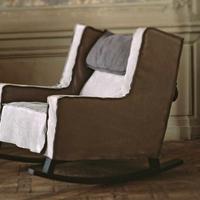 Poltrona a dondolo Housse Baxter