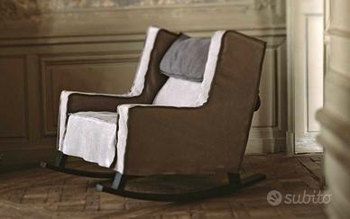 Poltrona a dondolo Housse Baxter