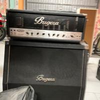 testata valvolare Bugera 6260 e suo Cabinet 4x12”