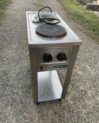 Cucina elettrica a due fuochi Emilio Po