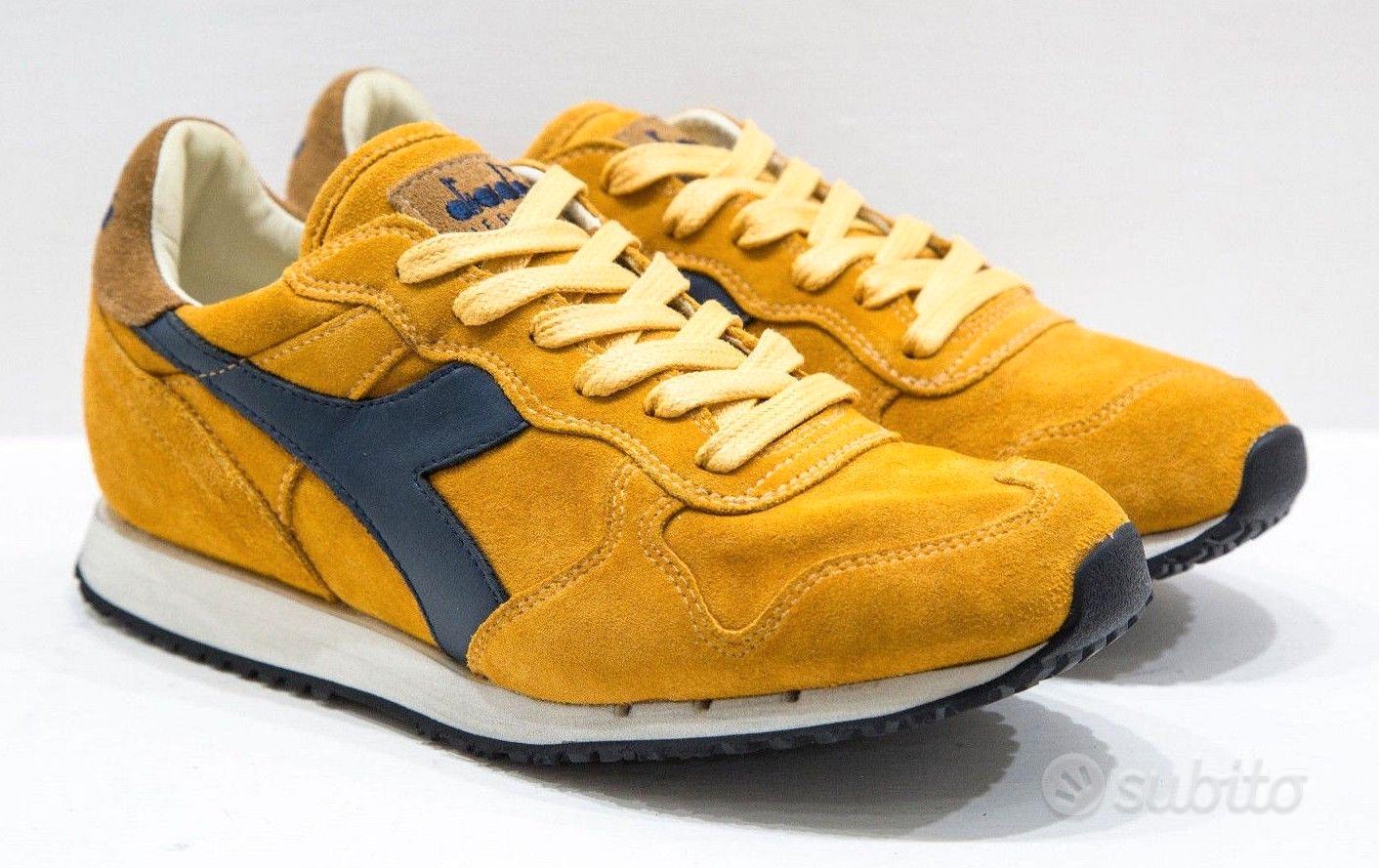 Diadora heritage trident sales giallo