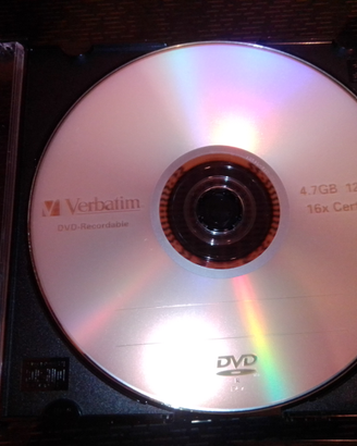 DVD-R Verbatim nuovi con box