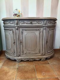 Credenza vintage bombata