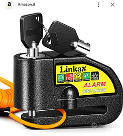 Blocca disco con allarme