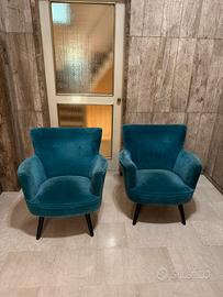 Set di due poltrone azzurre MAISON DU MONDE