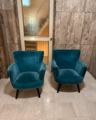 Set di due poltrone azzurre MAISON DU MONDE