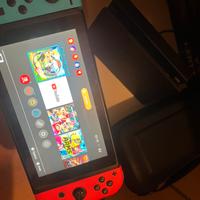 Nintendo switch piu accessori e giochi