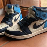 Nike Jordan 1 Blu Obsidian