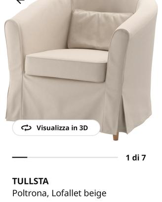 2 poltrone tullsta Ikea 