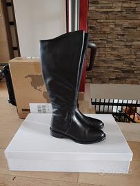 stivali Il Laccio alti al ginocchio 