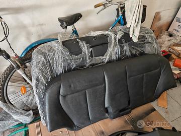 Sedile posteriore in pelle, nero, BMW 320d F30