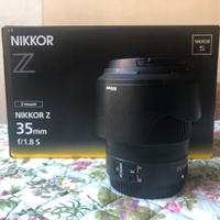 Nikon Z 35mm f1.8 S