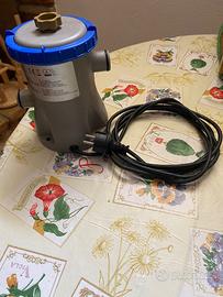 Pompa filtro Bestway 12V a cartuccia.