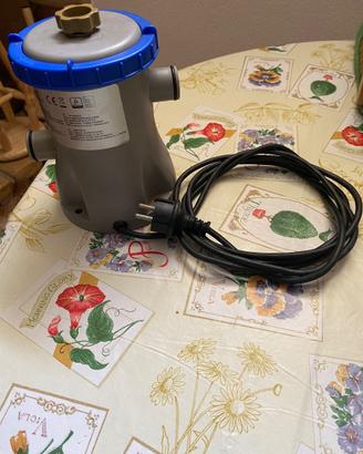 Pompa filtro Bestway 12V a cartuccia.