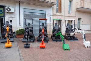 Miniescavatori omologati 18 quintali